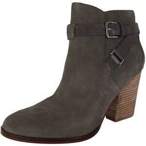 Women’s Cole Haan Minna Suede Ankle Booties in Stromcloud Size 10 B (narrow)